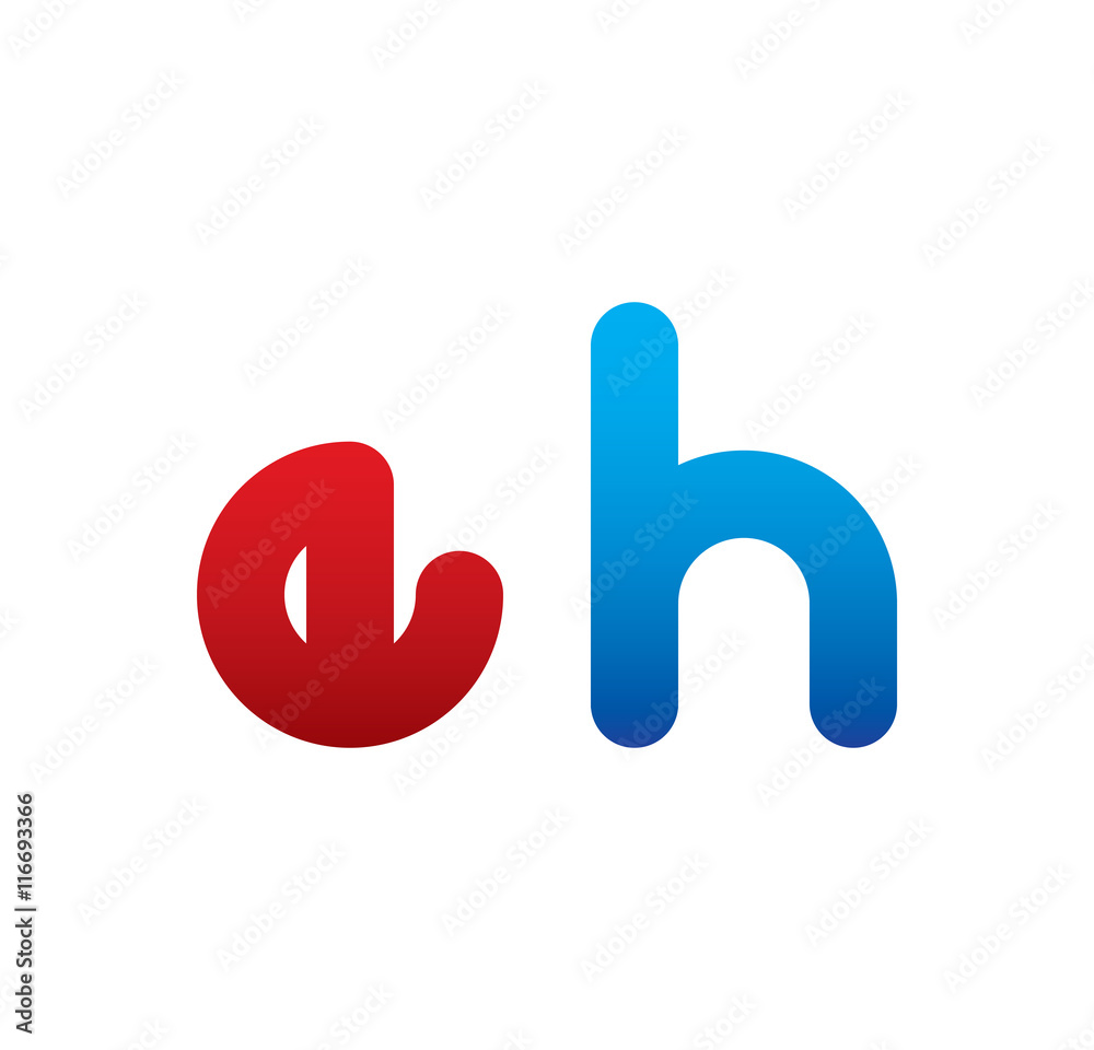 eh logo initial blue and red eh logo initial blue and red