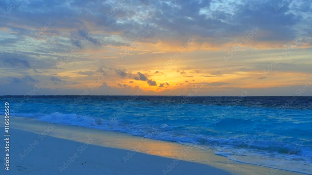 Sunset on the beach Sunset on the beach
