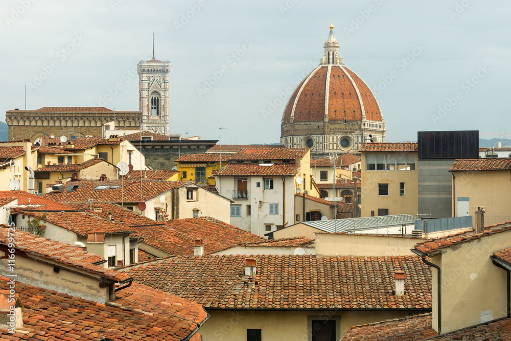 The Cattedrale di Santa Maria del Fiore in Florence; Italy 2016