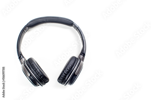 Headphones. Isolated on white background