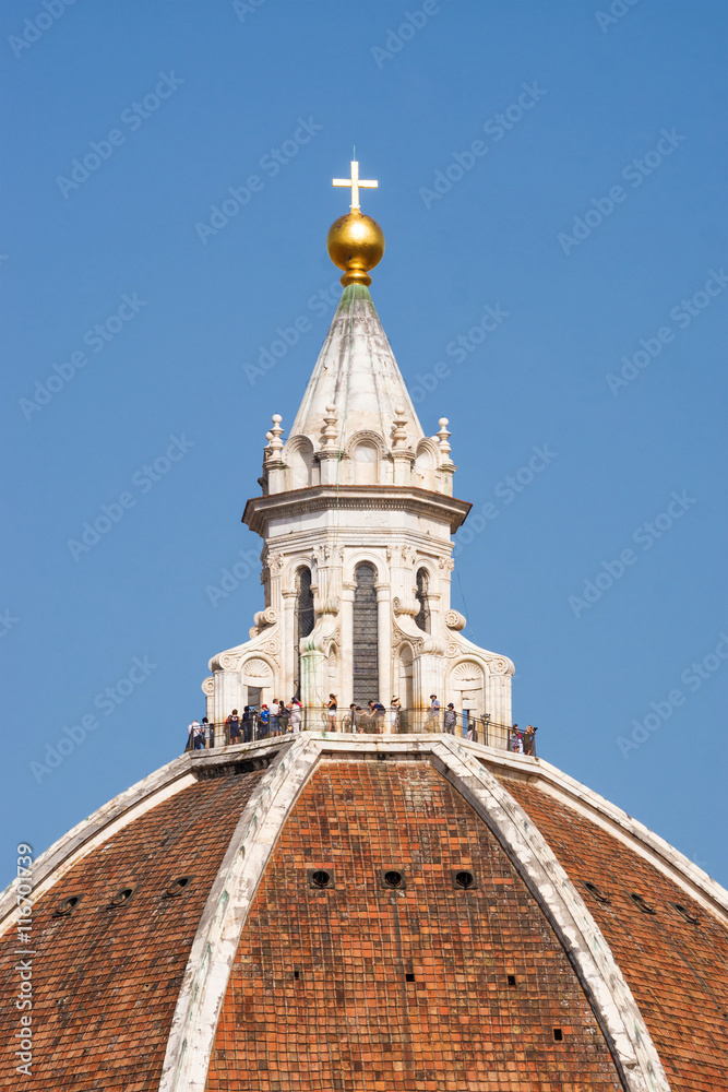 The Cattedrale di Santa Maria del Fiore in Florence; Italy 2016