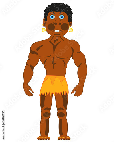 Persons to african appearance
