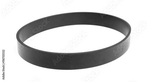 Vacuum cleaner belt on a white background