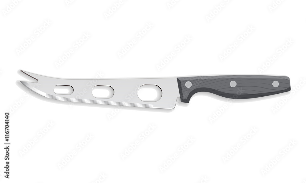 Realistic vector cheese knife Adobe Stock