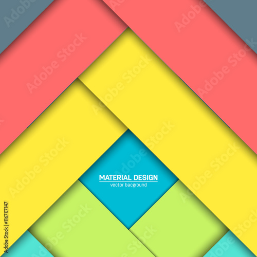 Free Download Vector material design background. Abstract creative concept layout template. For web and mobile app, paper art illustration design. style blank, poster, booklet. Motion wallpaper element. Flat ui - GFXLoad