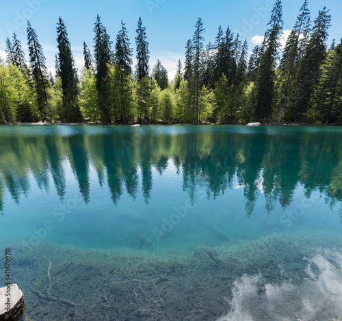 Lac vert passy photo