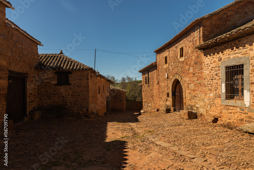 Old rural town Castrillo de los Polvazares