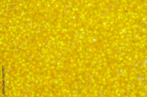 Abstract blur background : Beautiful yellow gold Bokeh