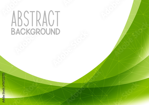 Abstract green background for Your design