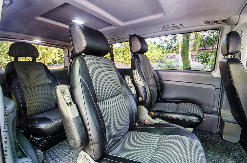 Interior passenger minibus Interior passenger minibus