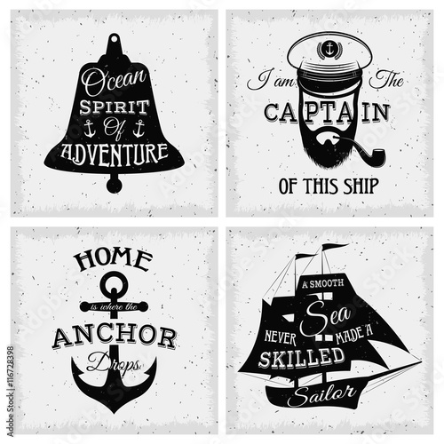 Nautical Quotes Compositions