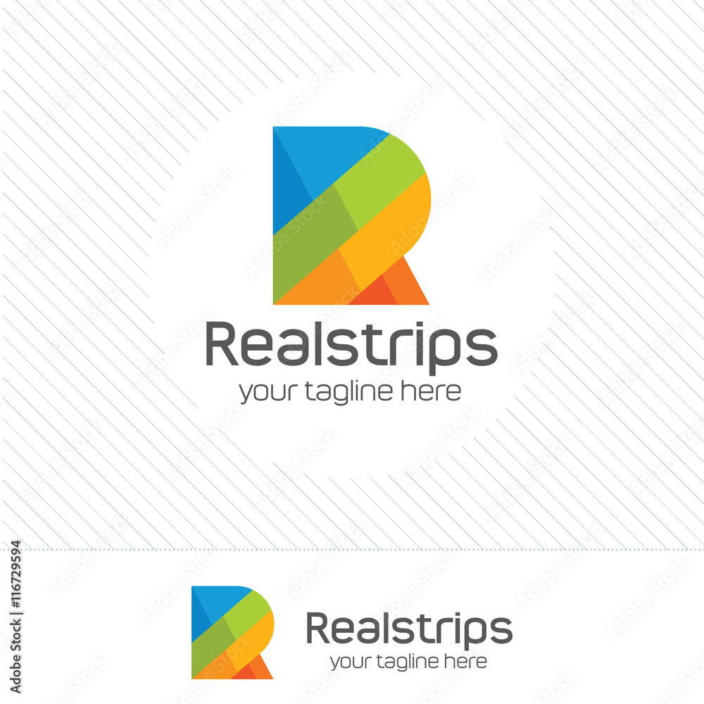 Abstract flat design letter R logo vector. Simple color and modern style. suitable for technology company , studio design, software development, web design and any other service company. Abstract flat design letter R logo vector. Simple color and modern style. suitable for technology company , studio design, software development, web design and any other service company.