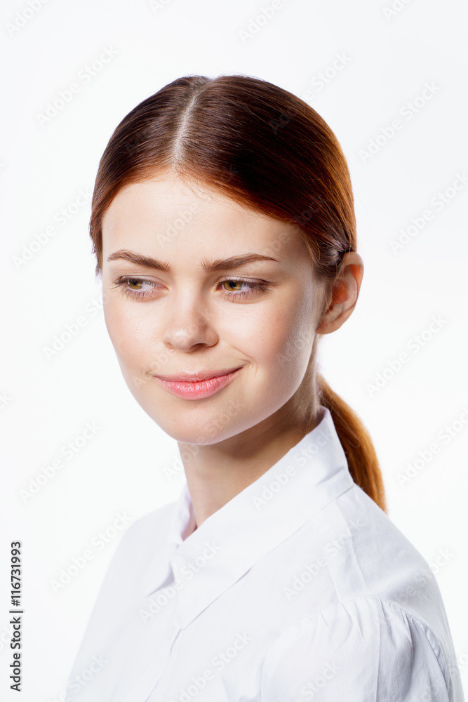 
portrait of a beautiful business woman