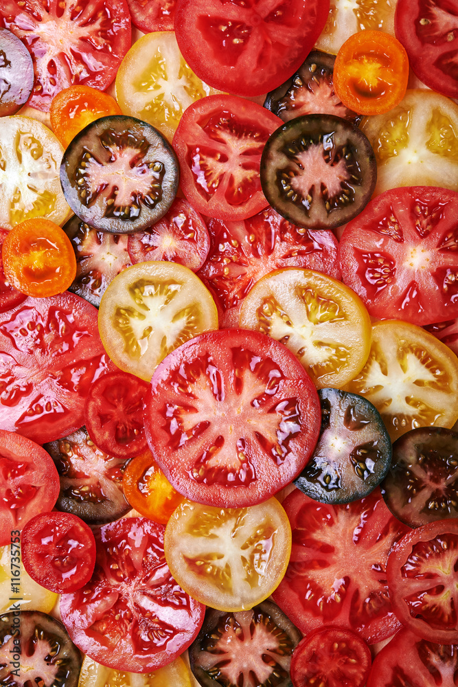 colorful tomatoes