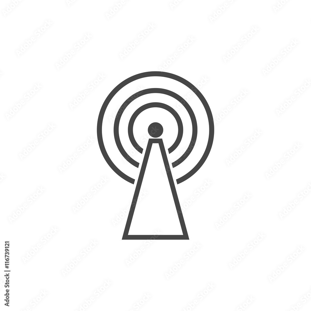 Antenna Icon Vector, Transmitter icon Antenna Icon Vector, Transmitter icon
