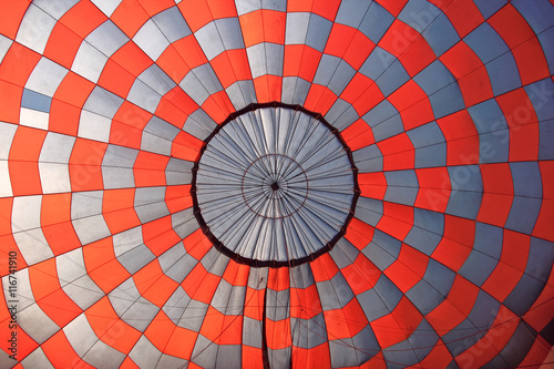 multicolored balloon fabric close up background