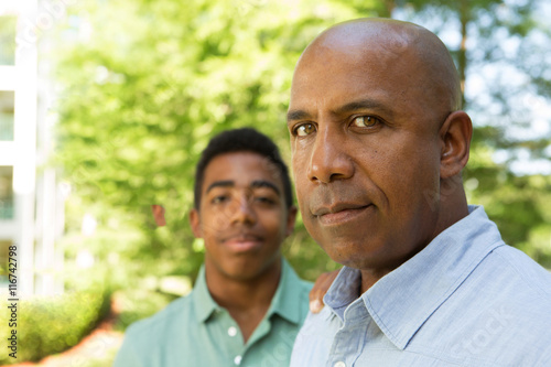 African American father and son © digitalskillet1