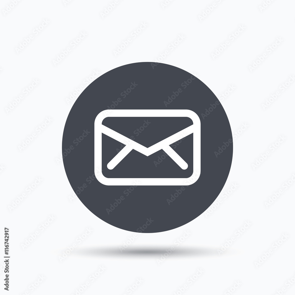 Envelope icon. Send message sign. Envelope icon. Send message sign.