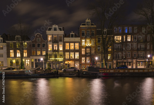 amsterdam at night