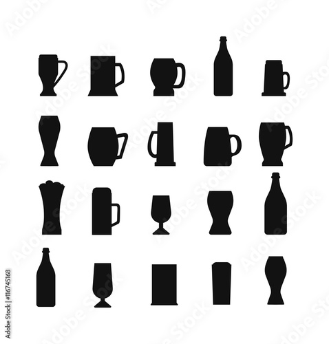 Beer vector cup