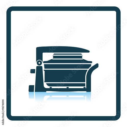 Electric convection oven icon