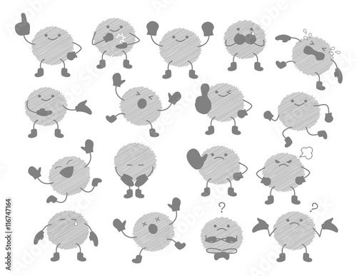 表情　顔　キャラクター