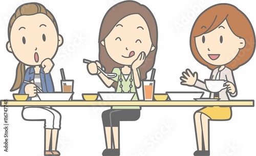 女子会ランチ