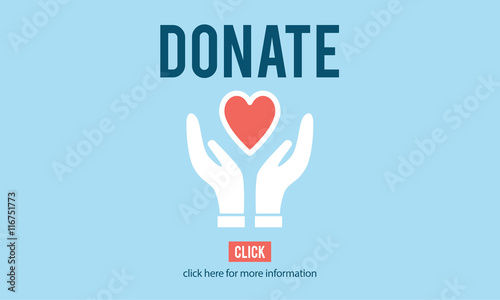 Donate Charity Give Help Offering Volunteer Concept