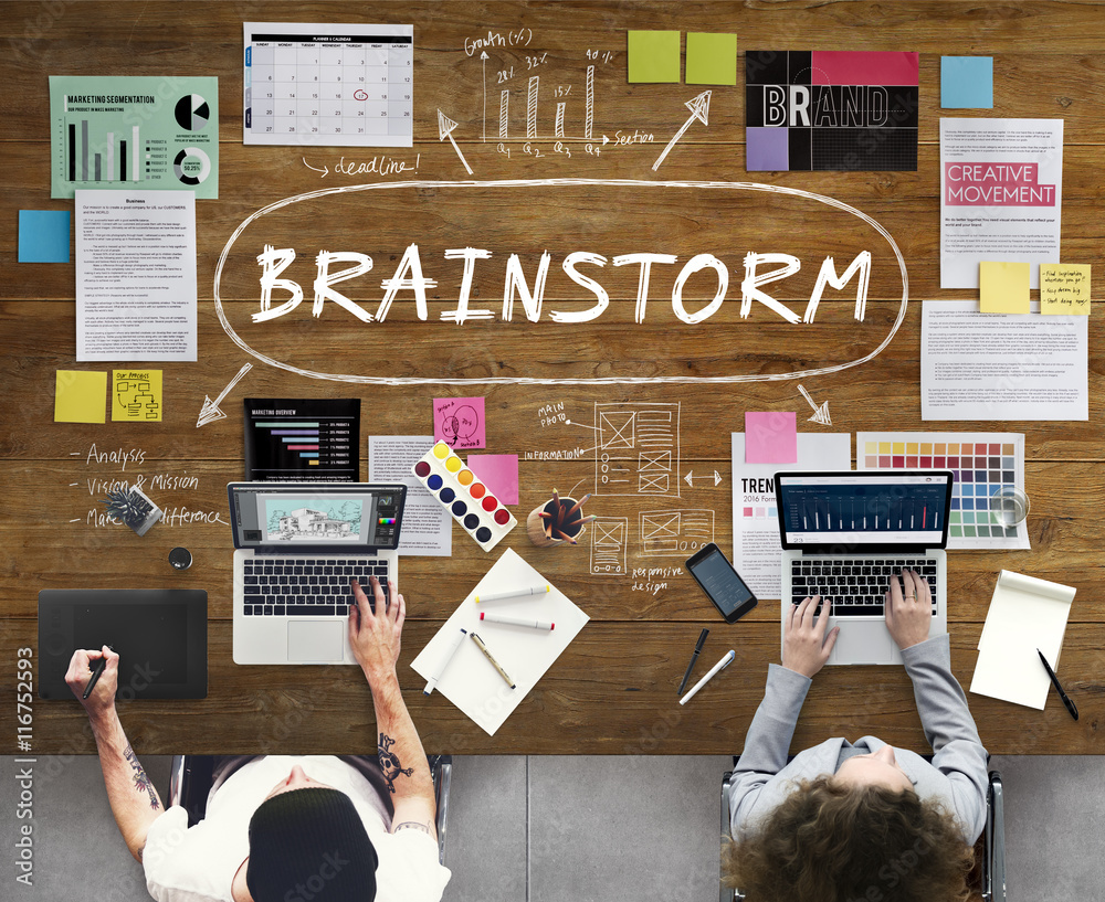 Brainstorm Inspiration Ideas Analysis Concept Brainstorm Inspiration Ideas Analysis Concept
