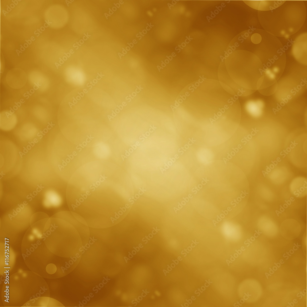 Fototapeta premium Yellow abstract background with white spot light