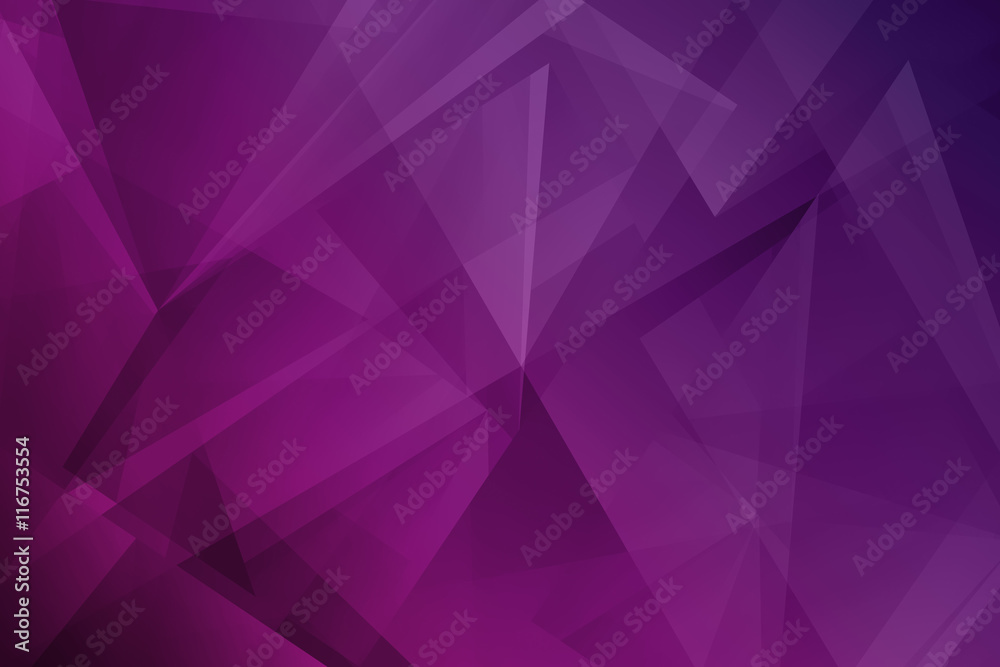 Abstract violet polygonal mosaic background - obrazy, fototapety, plakaty 