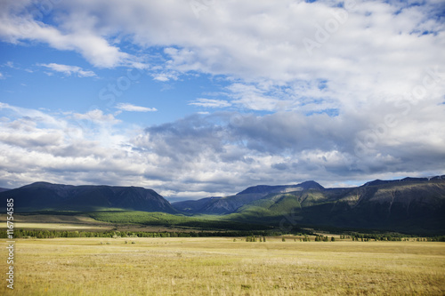  Kurai steppe. Altai republic, Russia