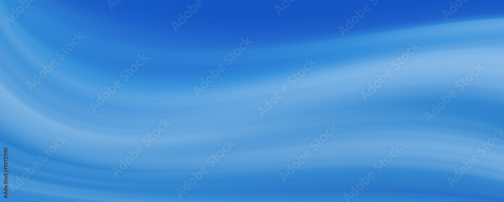 Fototapeta premium Blue Light Wave Abstract Background