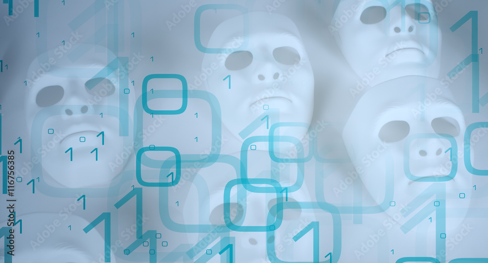 Hacker cyber attack conception Hacker cyber attack conception