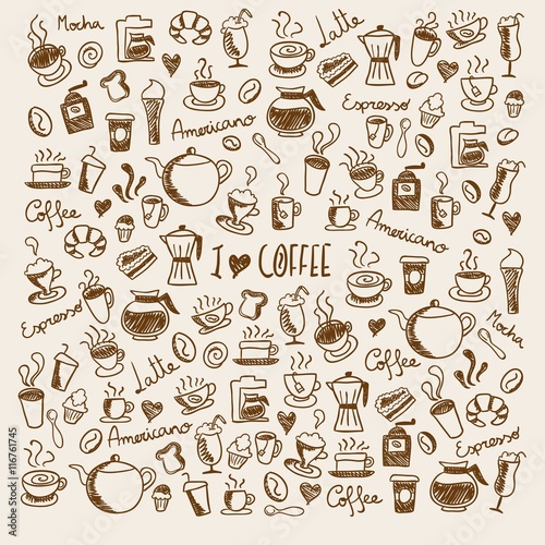 Coffee doodles