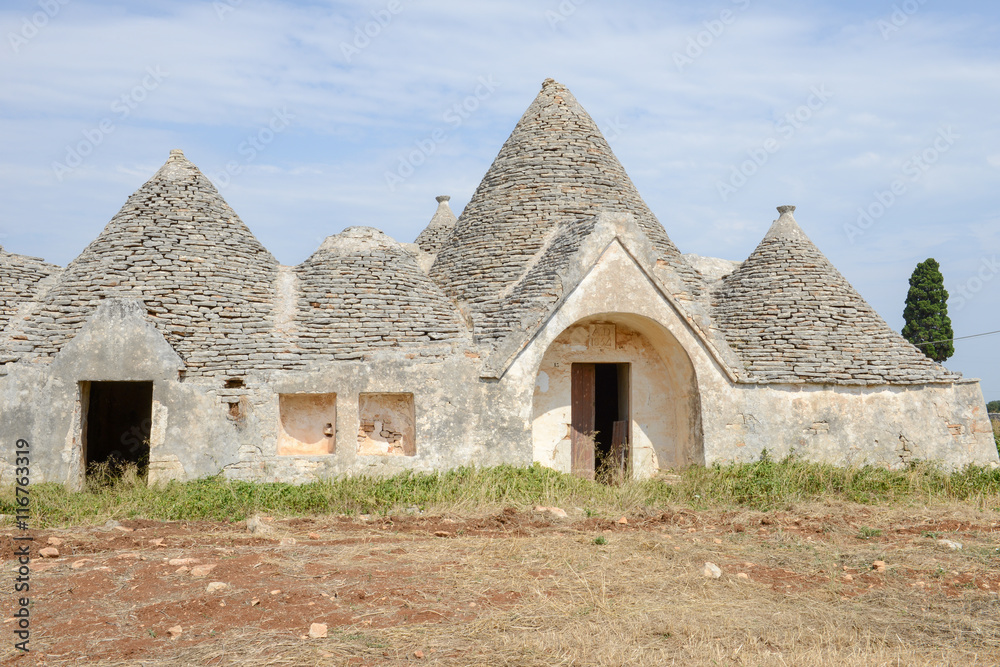 Traditional Trulli house on Puglia Traditional Trulli house on Puglia