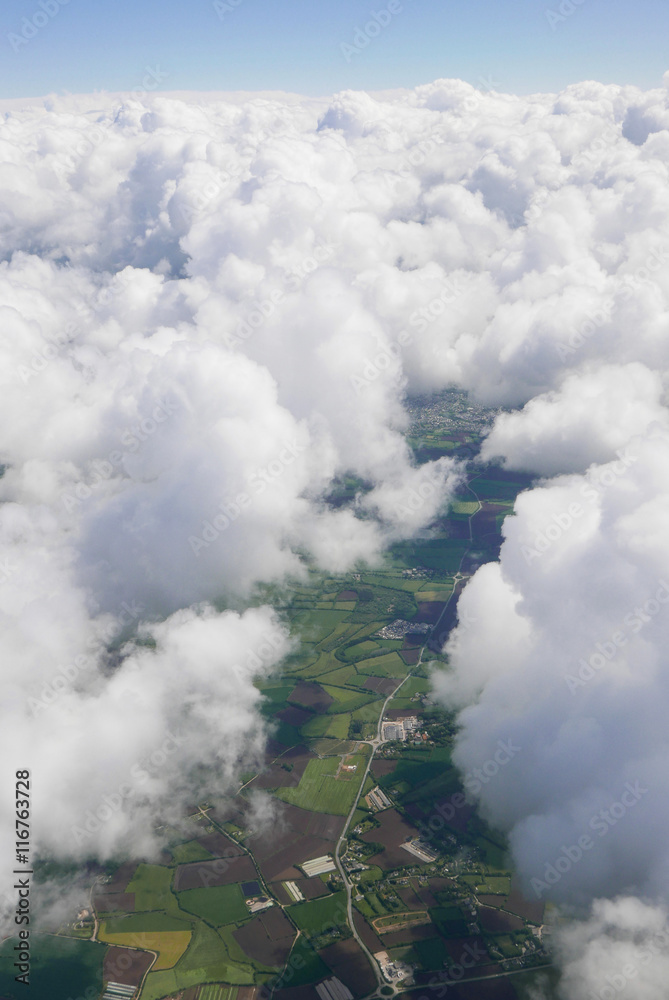 Obraz premium vue du ciel