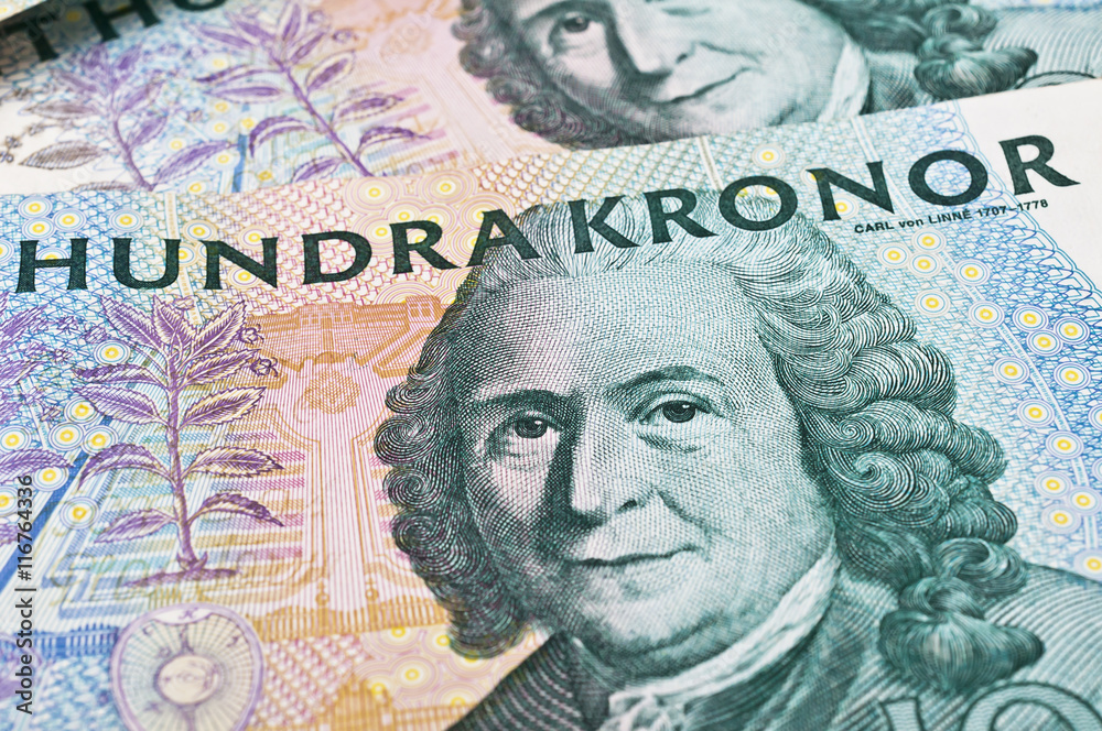 100 schwedische Kronen Stock-Foto | Adobe Stock