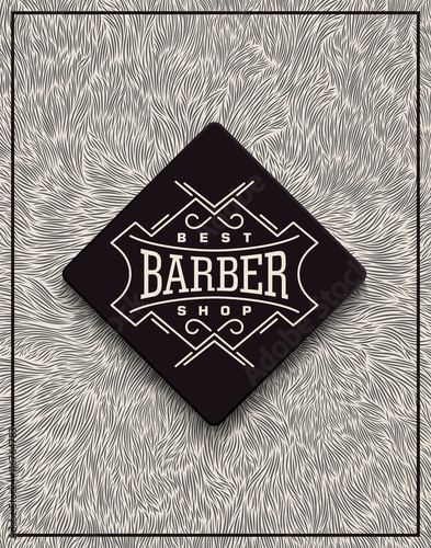 Poster design for Barbershop