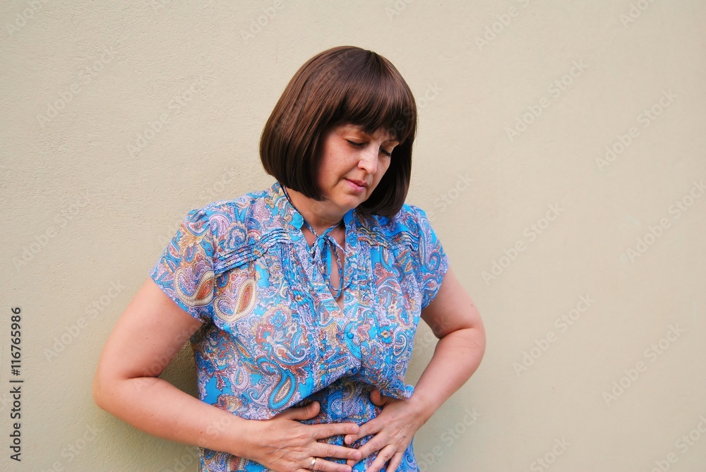 a woman came pain a woman came pain