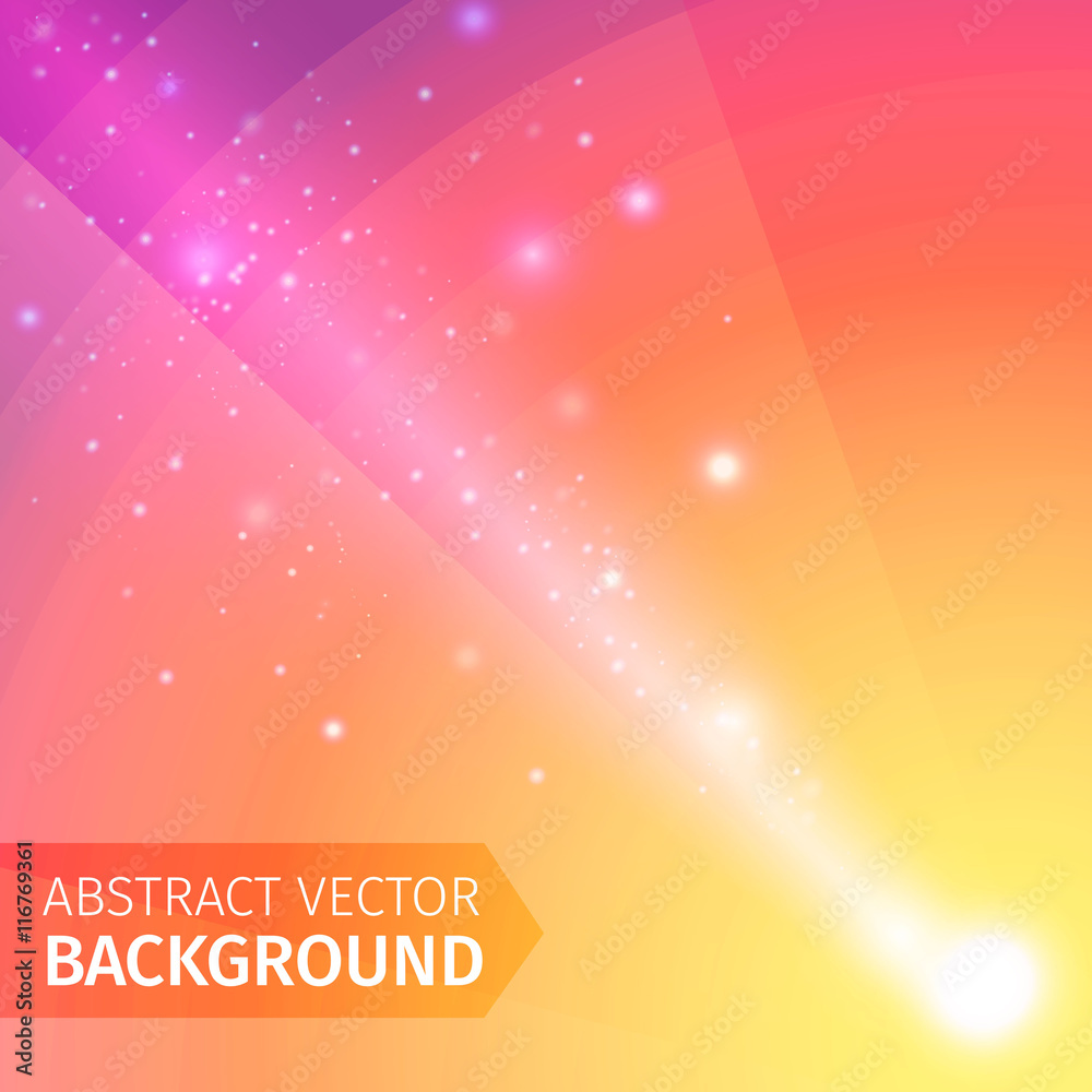 Obraz premium Soft colored abstract background with beam light.