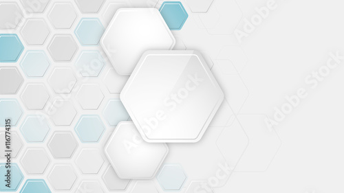 Abstract wallpaper or pc desktop vector easy editable background with hexagonal structure.