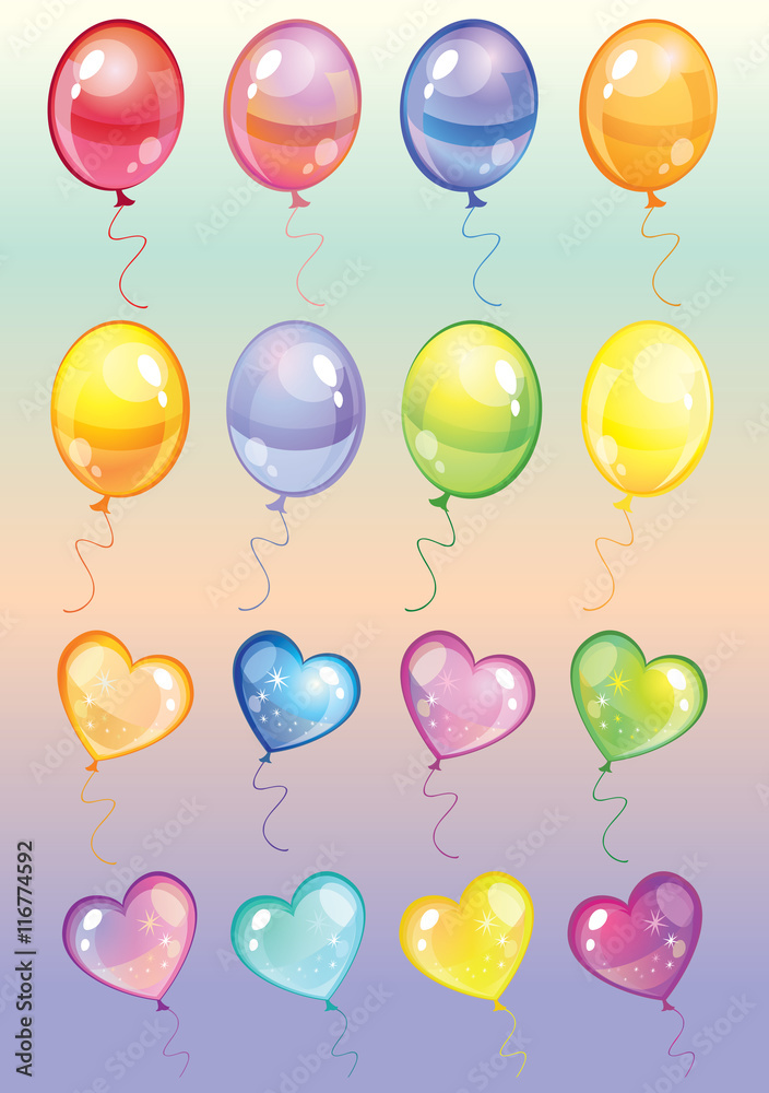 Balloons set