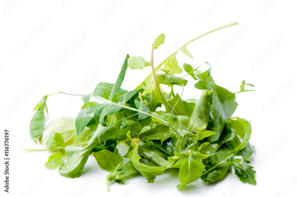 Different mix of fresh salad leaves. Different mix of fresh salad leaves.