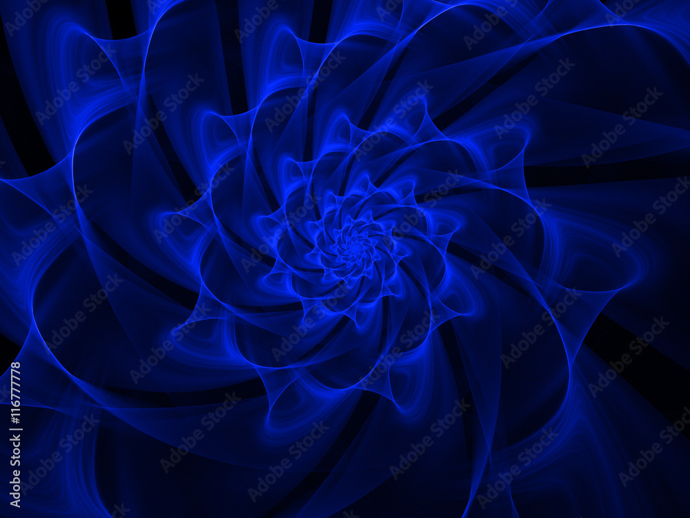 Obraz premium Abstract fractal. Fractal art background for creative design. Decoration for wallpaper desktop, poster, cover booklet, card. Psychedelic. Print for clothes, t-shirt.