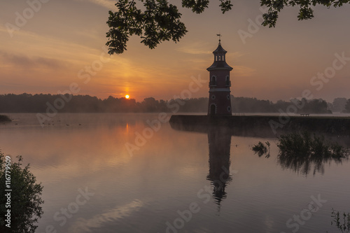 Leuchtturm von Moritzburg in Sachsen photo