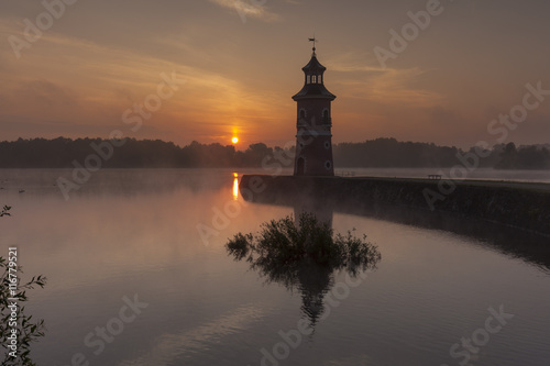 Leuchtturm von Moritzburg in Sachsen