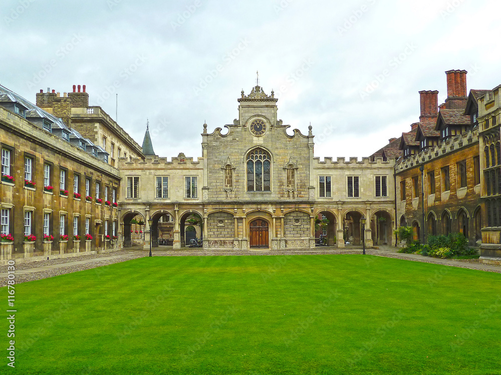 Peterhouse College at the University of Cambridge