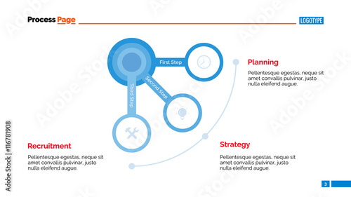 Circle Chart Slide Template