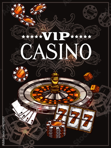 Sketch Casino Poster